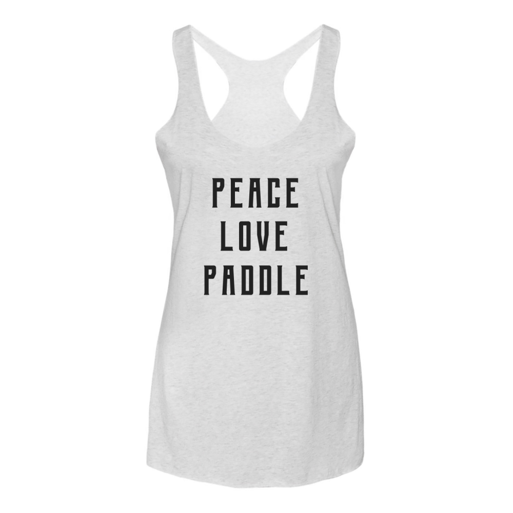 PEACE LOVE PADDLE Women's Tank