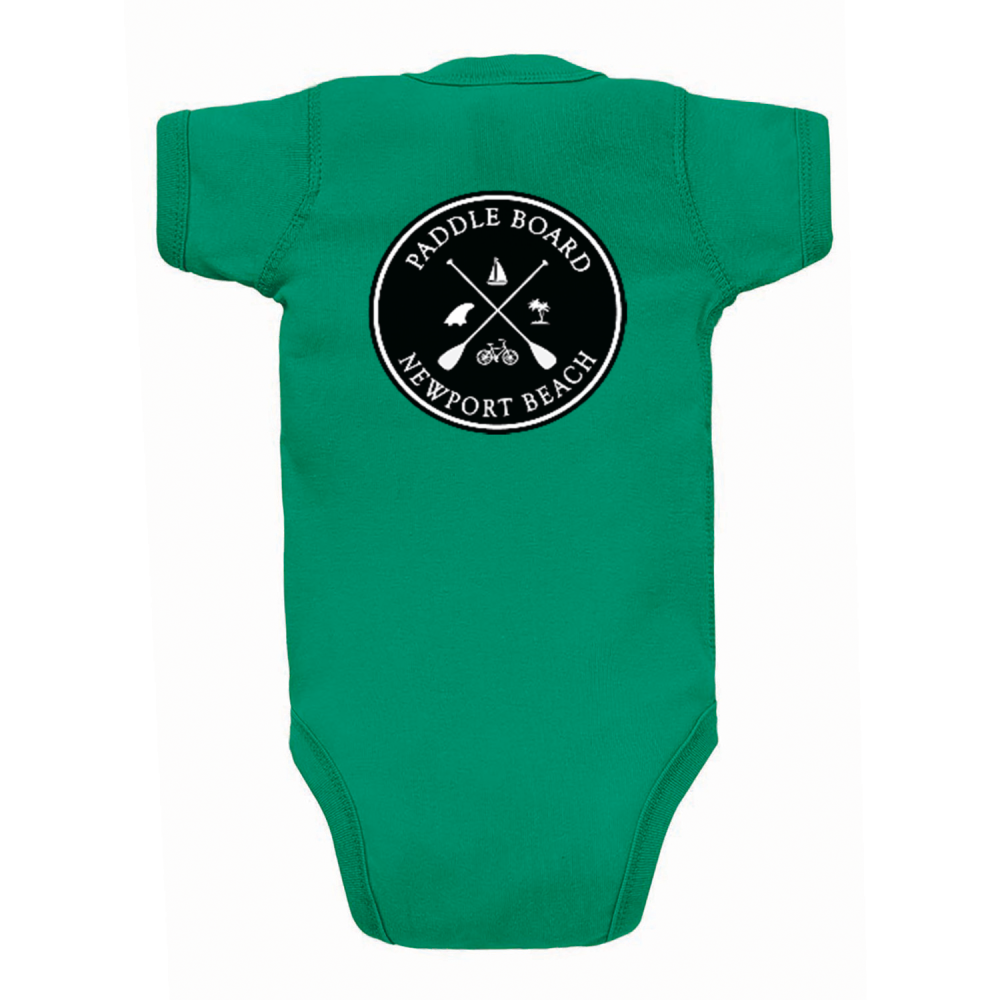 Paddle Board Newport Beach SURFER DUDE Infant One Piece