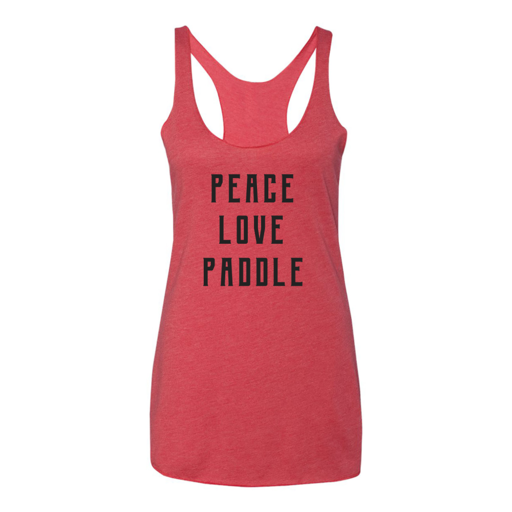 PEACE LOVE PADDLE Women's Tank