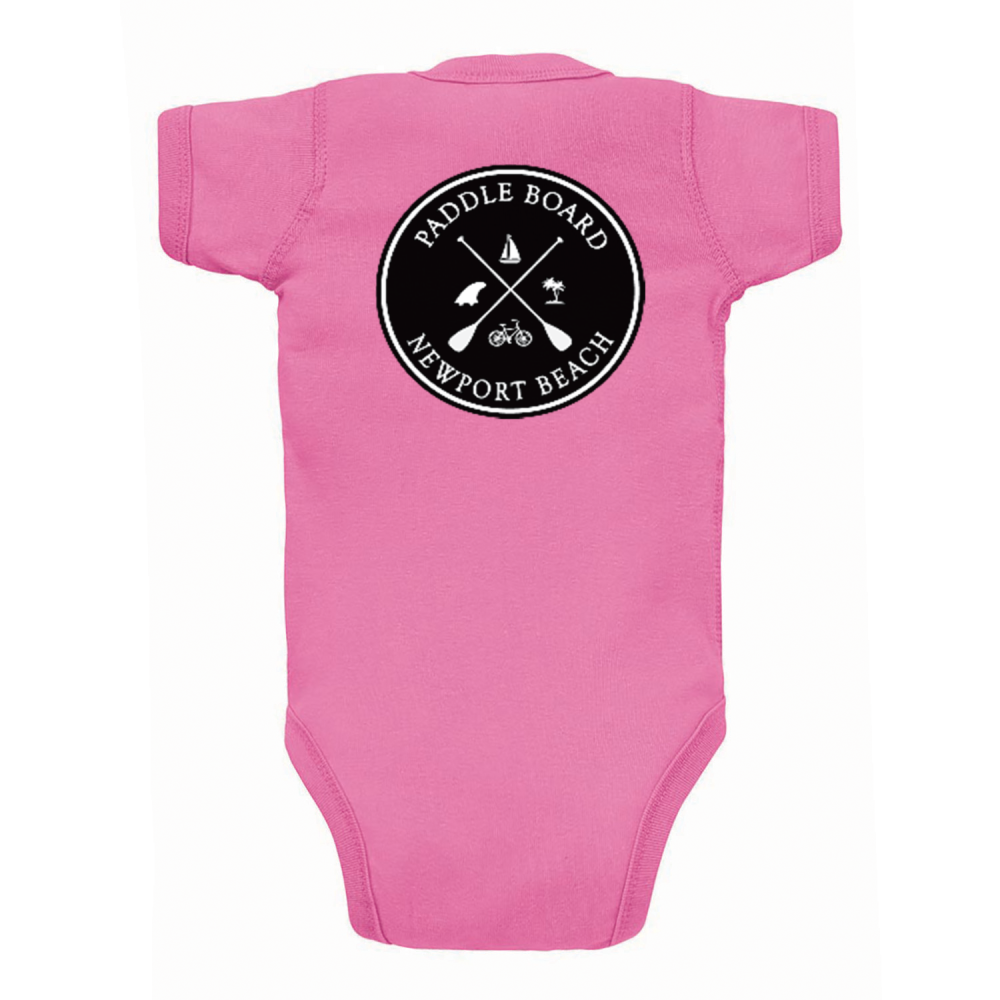 Paddle Board Newport Beach SURFER GIRL Infant One Piece