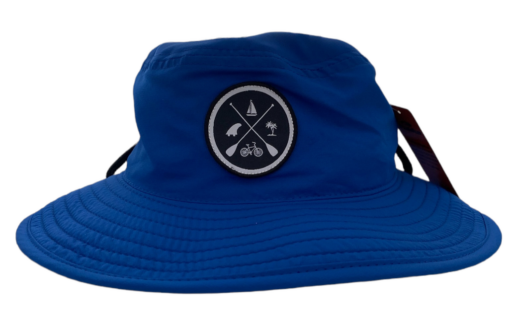 Paddle Board Newport Beach Bucket Hat - Blue